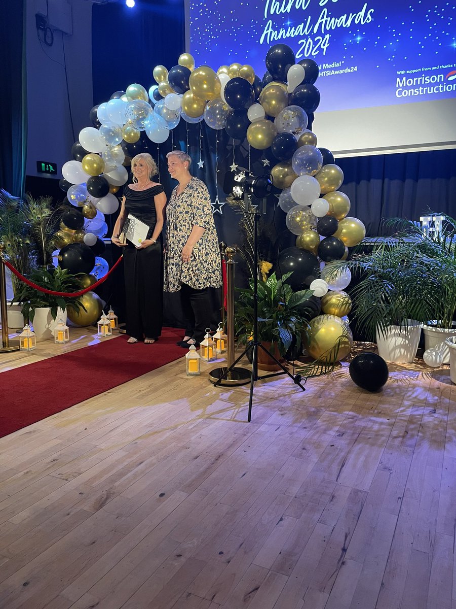 Our final award of the night is the Outstanding Achievement Award! This goes to Wendy Thain who established Caithness KLICS in 2013 and since then has worked tirelessly for young carers in Caithness. She puts her heart and soul into what she does.
#HTSIAwards24