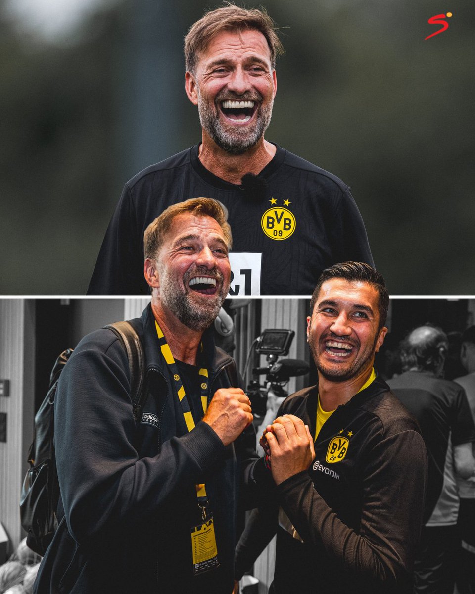 He's always looked good in yellow 🧢🟡

Jürgen Klopp returns to the sidelines for Piszczek and Błaszczykowski's Dortmund testimonial ⚽