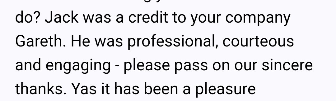 Two bits of lovely feedback from work that we have done this week. A pleasure to play a part in both events.