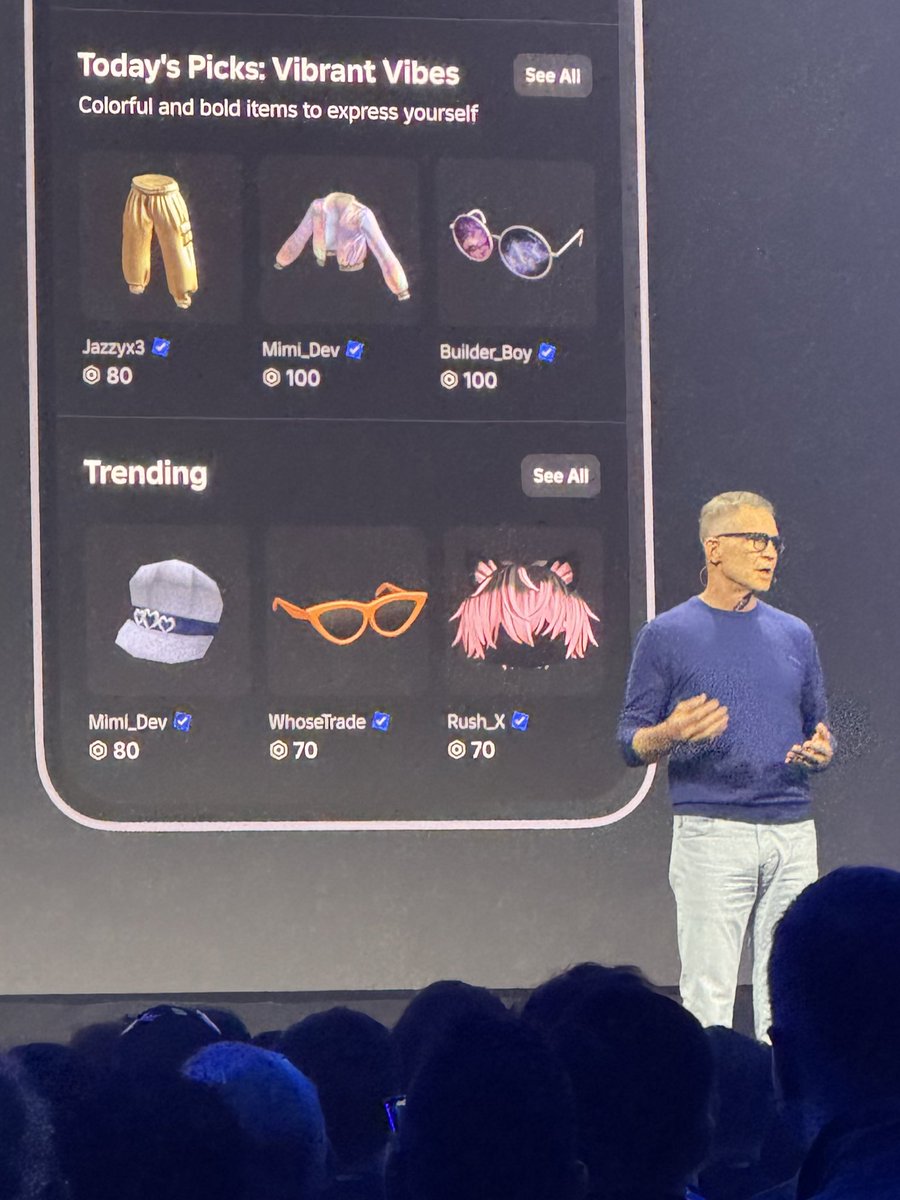 I know those glasses!!  🤓 🌌

#RDC #roblox #RDC24 #RobloxDev