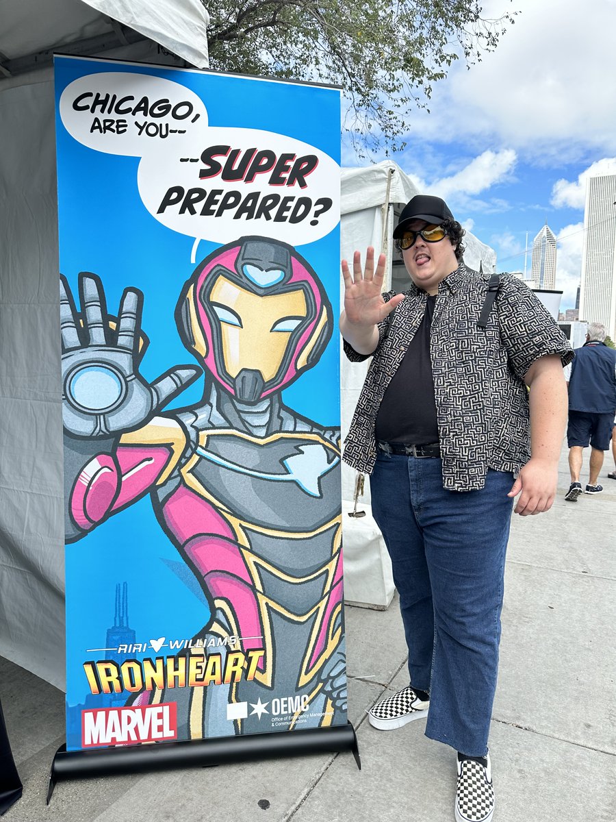 If you’re heading to the Taste of Chicago, make sure you stop by the OEMC booth! Beverly and Ironheart are there to make sure you’re super prepared!