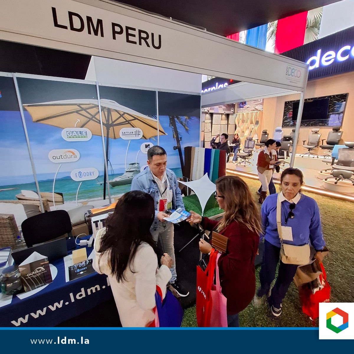 LDMdistribuidor's tweet image. ¡Día 3 en #Expodeco2024! Ven y vive la experiencia de la decoración en su máxima expresión✨ Visitanos en nuestro stand D-13 del 04 al 08 de Septiembre👏

¡Te esperamos! Adquiere tus entradas aquí ➡️ hubs.la/Q02N-XzC0

#Expodeco #viveExpodeco #Diseño #Decoracion