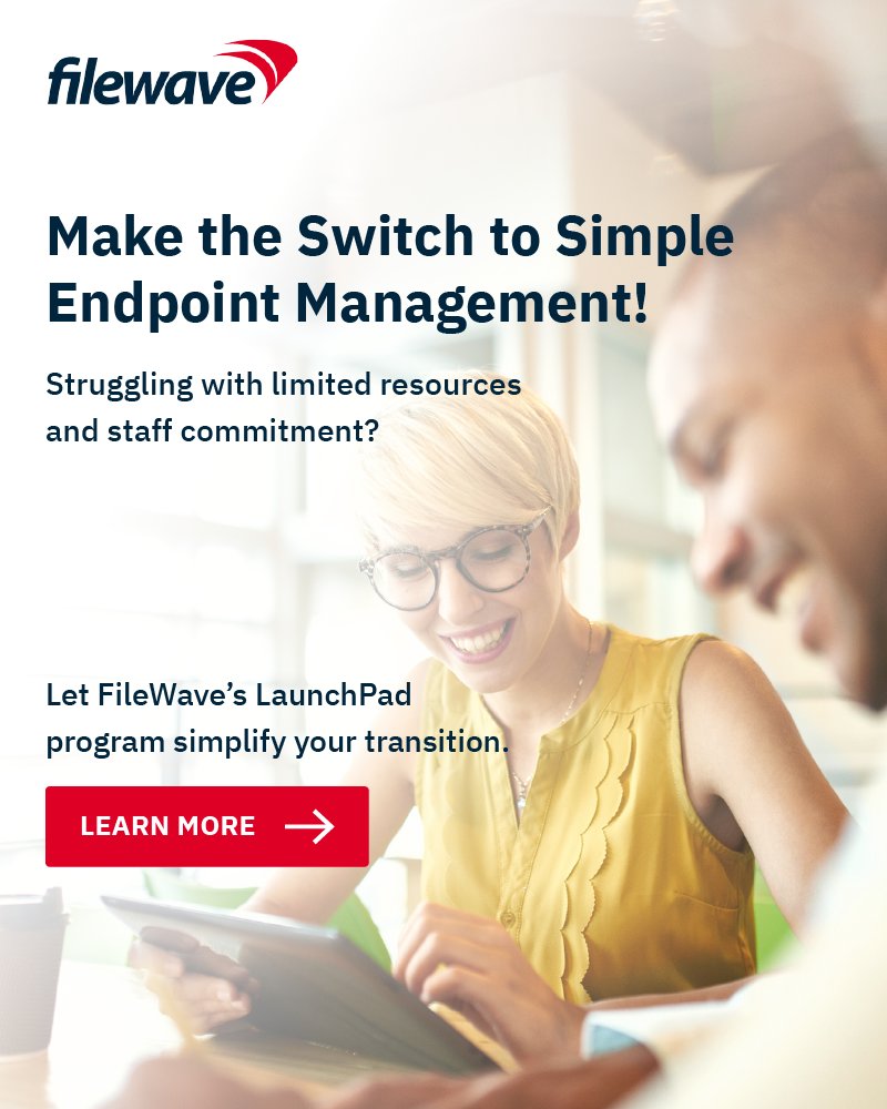 🎯 Switch to FileWave with Confidence Using LaunchPad!

✅ Dedicated Project Manager: A personal expert to guide your transition.
✅ Comprehensive Support: Both on-site and remote help included.
✅ Expert Insights: Professional recommendations for a successful switch.