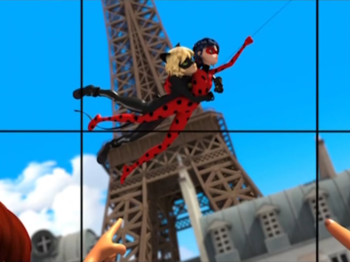 ladybug protecting her kitty... come back...