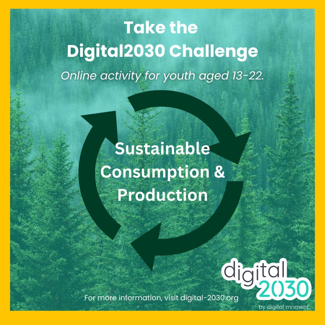 steamlabs (@steam_labs) on Twitter photo Are you ready for The Challenge? This year, the #_Digital2030 Challenge is askingĀ YOUTH (7-22)Ā to rethink #ConsumptionAndProductionĀ habits in support of #ClimateAction. We worked with our friends <a href="/DigitalMomentCA/">Digital Moment</a> to develop the site. Check it out! digitalmoment.org/dm2030-challen⦠Are you ready for The Challenge? This year, the #_Digital2030 Challenge is askingĀ YOUTH (7-22)Ā to rethink #ConsumptionAndProductionĀ habits in support of #ClimateAction. We worked with our friends <a href="/DigitalMomentCA/">Digital Moment</a> to develop the site. Check it out! digitalmoment.org/dm2030-challenā¦