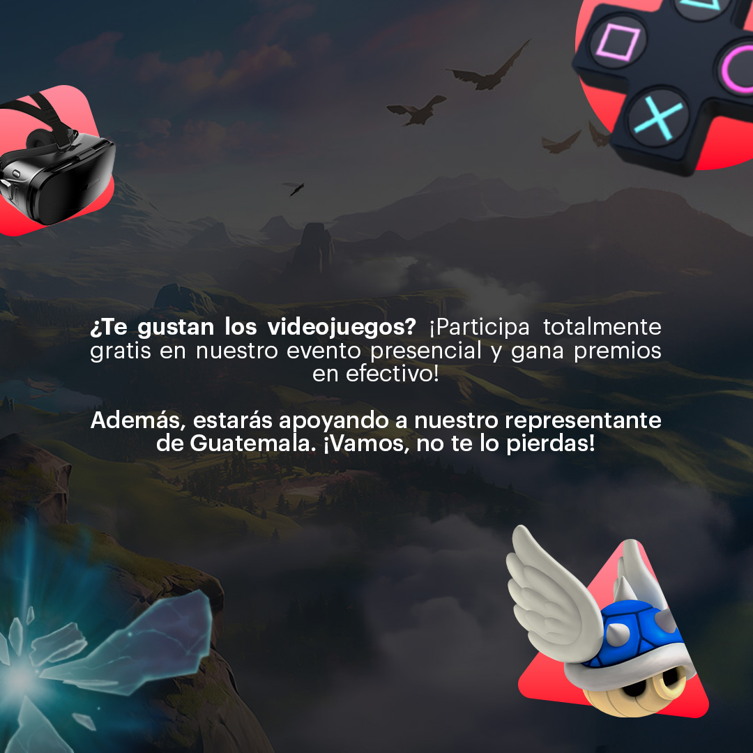 Para toda Guate 🇬🇹 El 21 de septiembre Museo Miraflores se transforma en tu zona de batalla 🏰⚔️
Un evento lleno de actividades y premios...