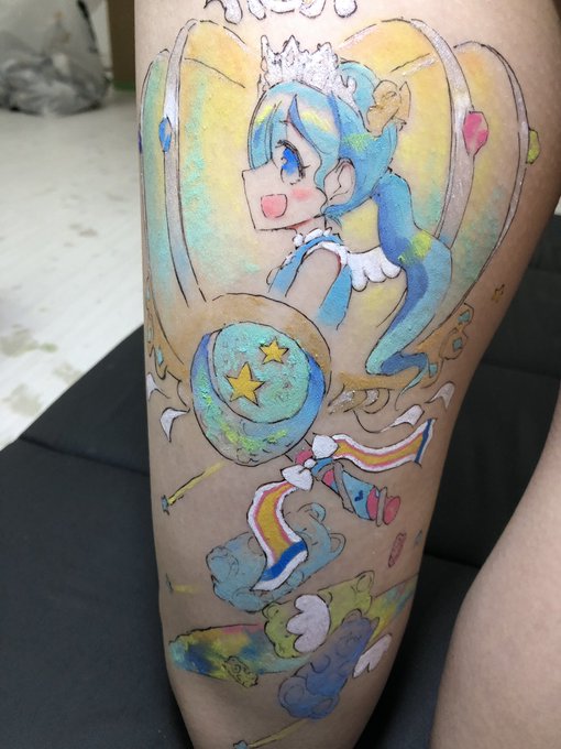 久しぶりにボディペイントさせていただきました✏️✨

長時間お付き合いありがとうございました!!

モデルさん@tns828 