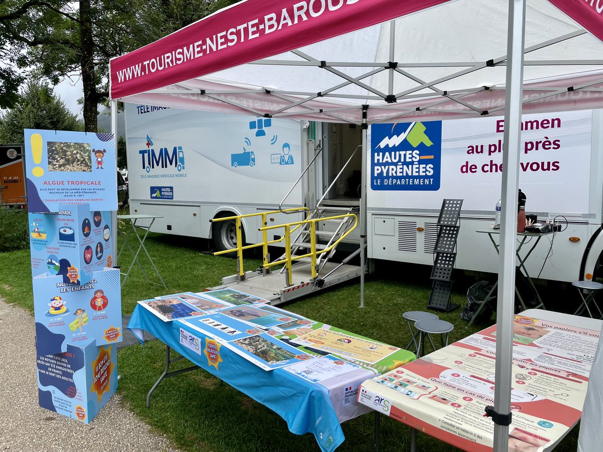 Domengieux Eulalie (@edomengieux) on Twitter photo Stand « bon été bons réflexes » ☀️ hier 05/09 au lac de Loudenvielle pour le Pyrénées Bike Festival 🚵♀️10 personnes sont venues prendre des conseils sur les gestes de l’été. En partenariat avec <a href="/ARS_OC/">ARS Occitanie</a>, <a href="/departementhapy/">Hautes-Pyrénées, le Département</a> et le #prévent’imm Stand « bon été bons réflexes » ☀️ hier 05/09 au lac de Loudenvielle pour le Pyrénées Bike Festival 🚵♀️10 personnes sont venues prendre des conseils sur les gestes de l’été. En partenariat avec <a href="/ARS_OC/">ARS Occitanie</a>, <a href="/departementhapy/">Hautes-Pyrénées, le Département</a> et le #prévent’imm