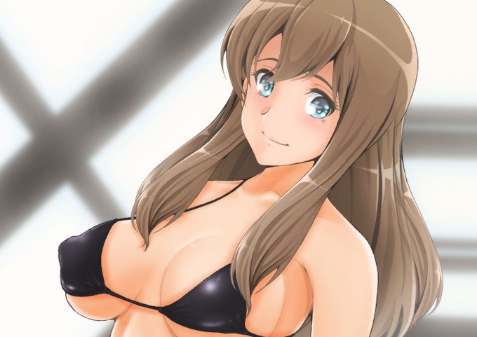 今日も過去絵!
黒江さん黒ビキニなのぜ。 