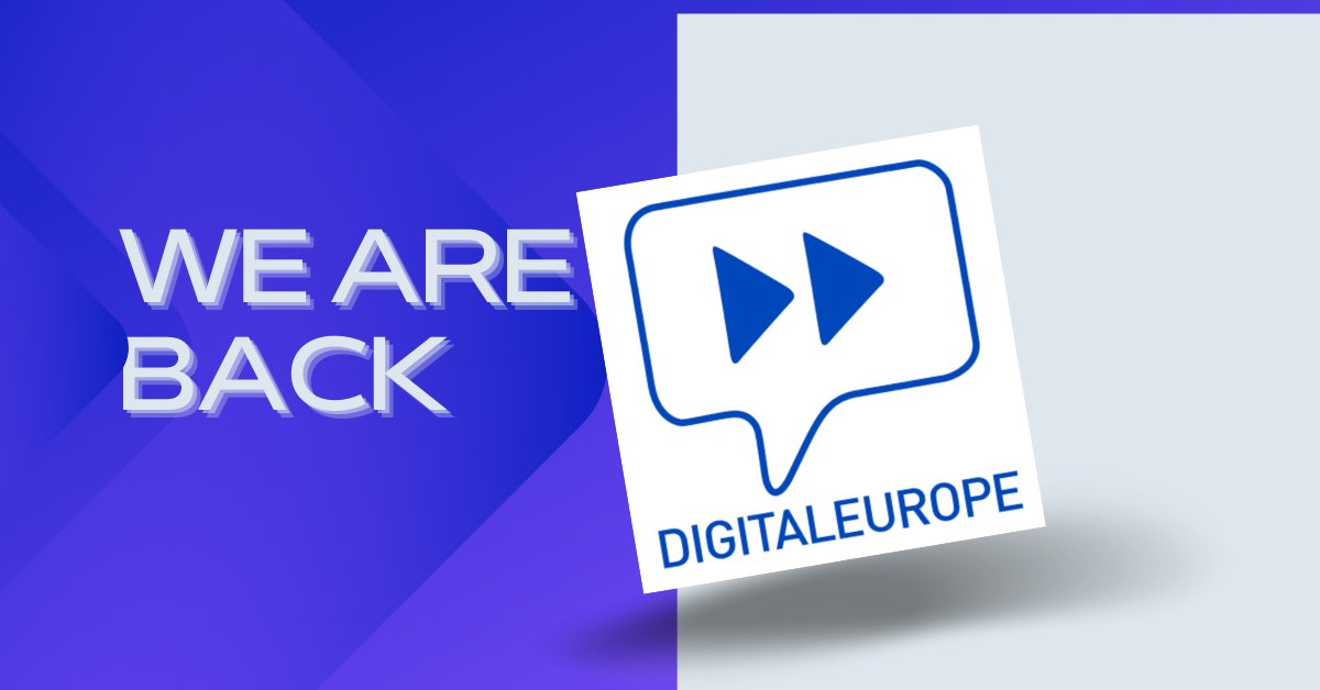 DIGITALEUROPE's tweet photo. 🚀 Tech Enthusiasts! We just came back with our #WeeklyDEbrief! 

This week’s hot topics:
💥 Fresh insights from #GLOBSEC2024
🤝 Meeting  @vonderleyen and 🇨🇿🇧🇪 candidate commissioners
📅 Save the date for our first #DigitalDeepDive

Read more: https://t.co/dZByvzV1Jj https://t.co/0beFHyBrJb
