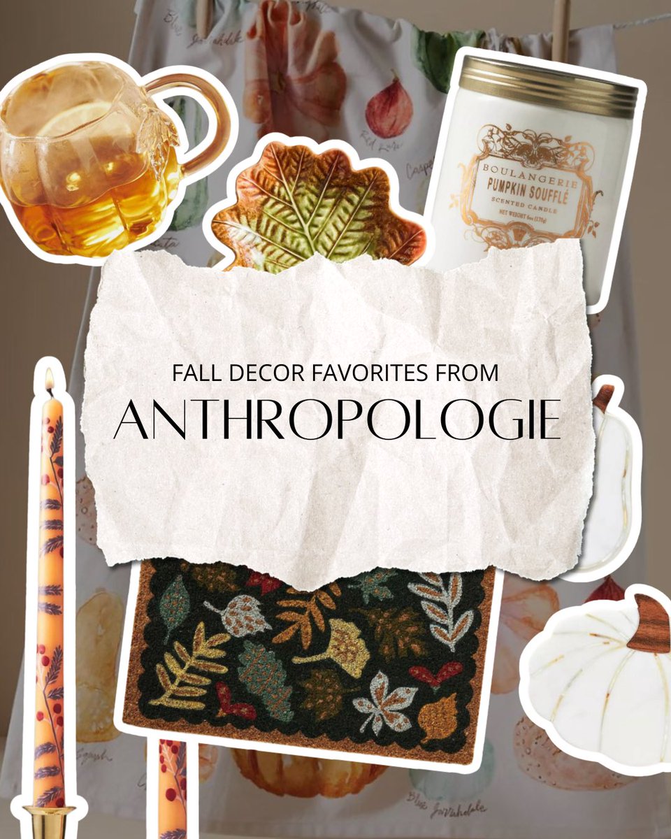 TheFloodsRE's tweet image. It’s time to (pumpkin) spice up your home decor.

And Anthropologie always knows how to nail a summer-to-fall transition.

Here are a few home decor items we’d love to splurge on this season:

#falldecor #fallhomedecor
