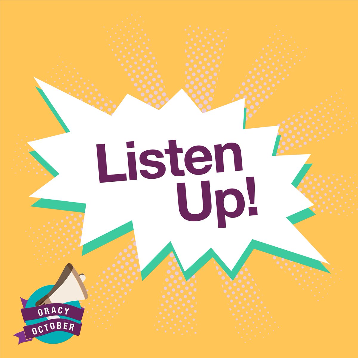 Oracy October is back!

Our theme for 2024 is Listen Up! Shining a spotlight on the power of listening with an exciting line-up of free content for all:

✔️Online webinars
✔️Free resources
✔️Blogs and more!

Book now! And stay tuned for more info…

eu1.hubs.ly/H0c9bGl0