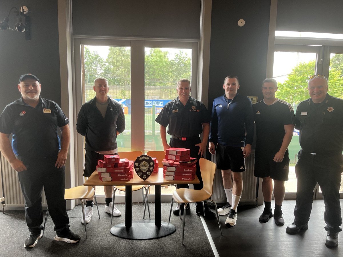@Scotfire_EWDAB (@abewdhq) on Twitter photo Thank you to all who supported our first EWDAB 5-A Side Tournament. The winners, made up of Clydebank Red, Blue and Bishopbriggs players.
Players Player, Dumbarton`s Conor Ramsay. Funds raised are to be donated to <a href="/_improvinglives/">Improving Lives</a> Thanks to <a href="/dominos/">Domino's Pizza</a> for supplying the food 👏 Thank you to all who supported our first EWDAB 5-A Side Tournament. The winners, made up of Clydebank Red, Blue and Bishopbriggs players.
Players Player, Dumbarton`s Conor Ramsay. Funds raised are to be donated to <a href="/_improvinglives/">Improving Lives</a> Thanks to <a href="/dominos/">Domino's Pizza</a> for supplying the food 👏