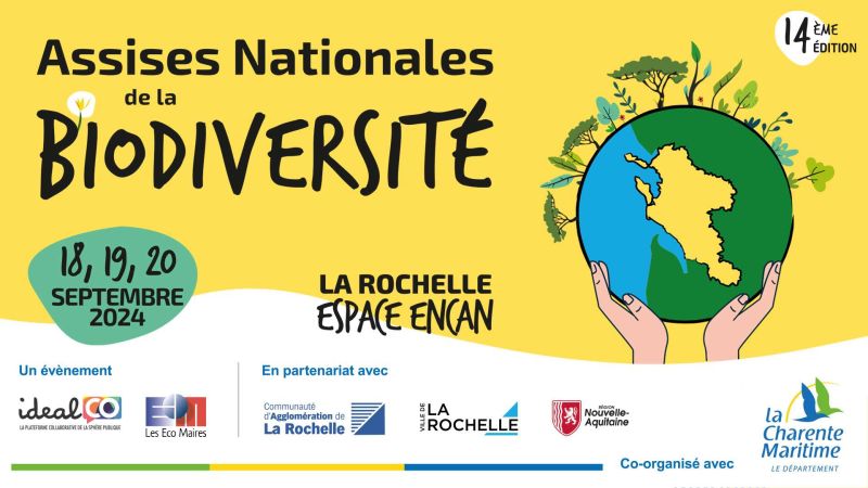 AGENDA📅 Les Assises de la biodiversité🌿🐝 se tiennent cette année en Charente-Maritime, à La Rochelle, du 18 au 20 septembre 2024 autour du thème : 𝑳𝒂 𝒏𝒂𝒕𝒖𝒓𝒆, 𝒄𝒍é 𝒅𝒆 𝒗𝒐û𝒕𝒆 𝒅𝒆 𝒍'𝒉𝒖𝒎𝒂𝒏𝒊𝒕é.
Voir le programme👉la.charente-maritime.fr/actualites/du-…
 
<a href="/IDEAL_Co/">idealCO</a>