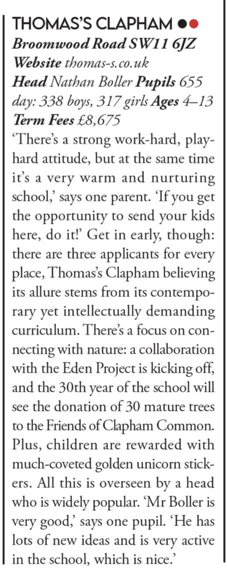 Thomas's Clapham (@thomassclapham) on Twitter photo We are delighted to be featured in <a href="/SchoolsTatler/">Tatler Schools Guide</a> Schools Guide for 2025, which lists the top prep and public schools in the UK.
āIf you get the opportunity to send your kids here, do it!ā We are delighted to be featured in <a href="/SchoolsTatler/">Tatler Schools Guide</a> Schools Guide for 2025, which lists the top prep and public schools in the UK.
āIf you get the opportunity to send your kids here, do it!ā