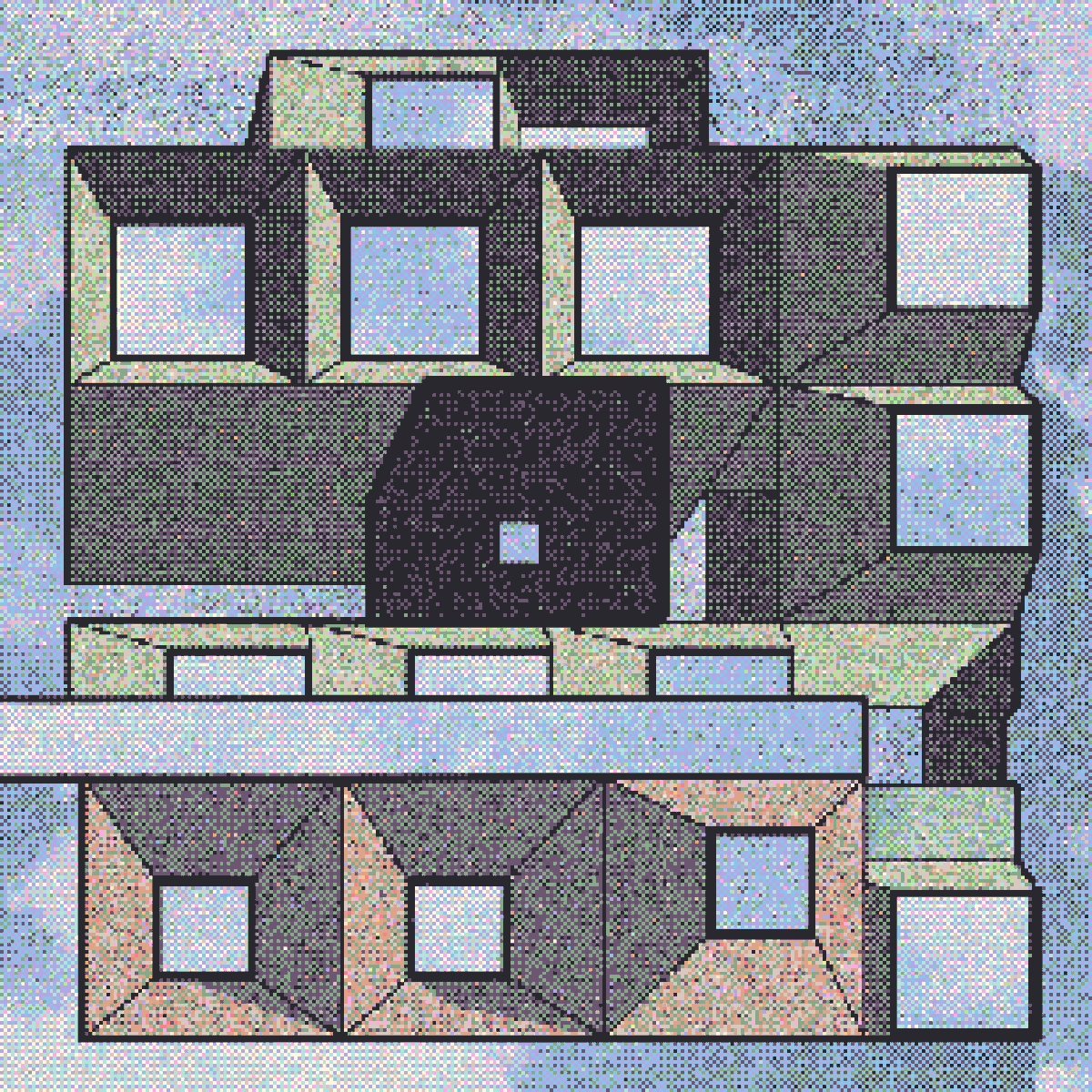 Gm ☕️

Introducing my new collection of 1/1s 🐸⛓️
[On-Chain Pepetecture: Volume 01]

Stay tuned for more details. 
▫️ Fully On-Chain | Minted with Efficax ▫️

"Pepetecture Genesis: Vignette 01", 35kb