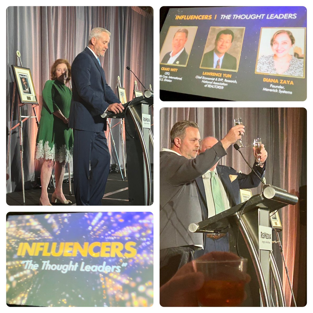I’m honored to be recognized as a RISMedia 2024 Newsmaker. The conference was amazing. A great time of connection and learning. The Newsmakers dinner was a highlight. 

Congrats to all of the Newsmakers! 

#CEOX2024