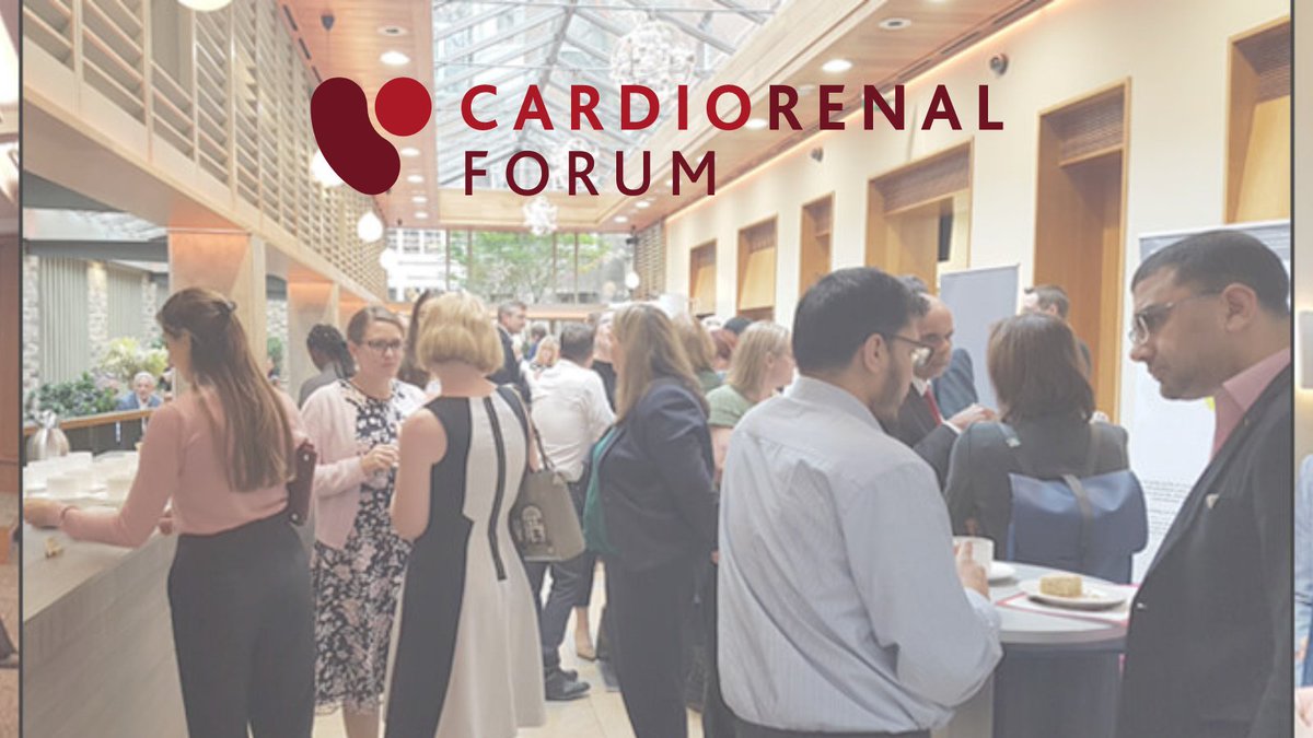 We're looking forward to exhibiting at the <a href="/CardRenalForum/">CardiorenalForum</a> on 4 October!

The meeting shares academic &amp; clinical interests across the cardiorenal community.

A fantastic programme ft. advances in research, treatment &amp; prevention of heart &amp; kidney diseases: cardiorenalforum.com