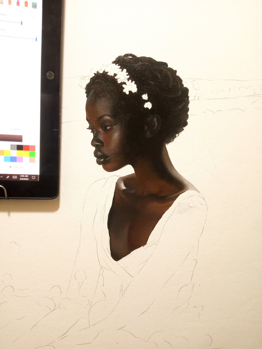 Early stages of an oil painting am working on