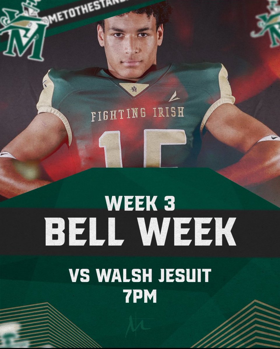 Battle for the 🔔 tonight in enemy territory…WE WILL SEE EVERYONE THERE! Be loud and Go Irish!☘️