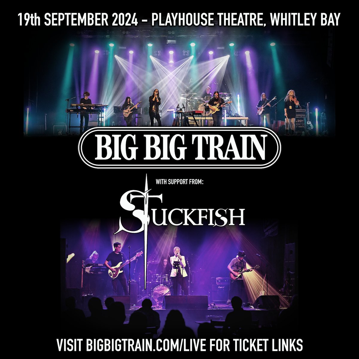 #bigbigtrain in #whitleybayplayhouse with #stuckfish
19th September 2024.