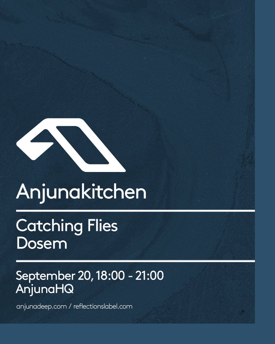 On September 20, <a href="/dosem/">DOSEM</a> and <a href="/catchingfliesuk/">CATCHING FLIES</a> will be visiting the Anjunakitchen 👨🏻‍🍳
Even better - you’re invited to join us! Sign up now and be in with the chance of winning some coveted guest list spots ➜ anjunadeep.co/akdc.otw