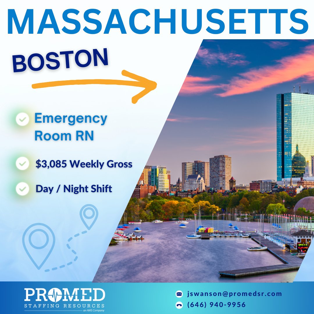 promed_staffing's tweet image. #registerednurses, seeking a #travelassignment with pay up to $3,085/week? Call Jessica at (646) 940-9956 to find your ideal match.

#travelnurse #travelnursing #nurse #travelrn #hiring #hiringalert #hiringnow #nurselife #travelnursejobs #travelrnjobs #workandtravel #promedsr
