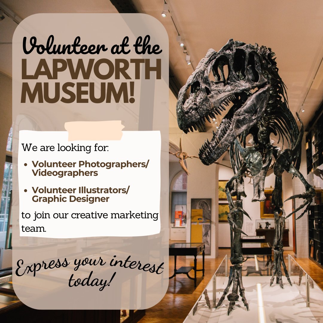 We are looking for volunteers to join our team! Are you proficient in #graphicdesign and illustration tools? Or do you have an eye for creating engaging short form #videocontent? Apply for new #volunteer roles now: ow.ly/veuF50Thlc1

Positions will remain open until filled.