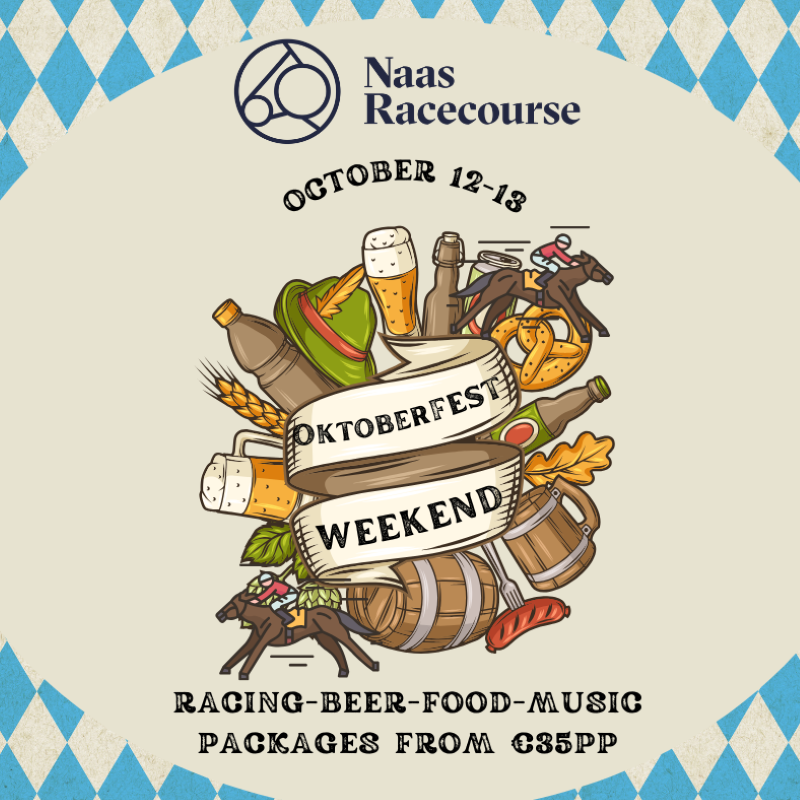RacingTV's tweet photo. 🚨 Racing TV Members 🚨

Win four Oktoberfest Package tickets to @NaasRacecourse for the Opening Day of the Oktoberfest Weekend Festival on Saturday 12 October!

More details below 👇