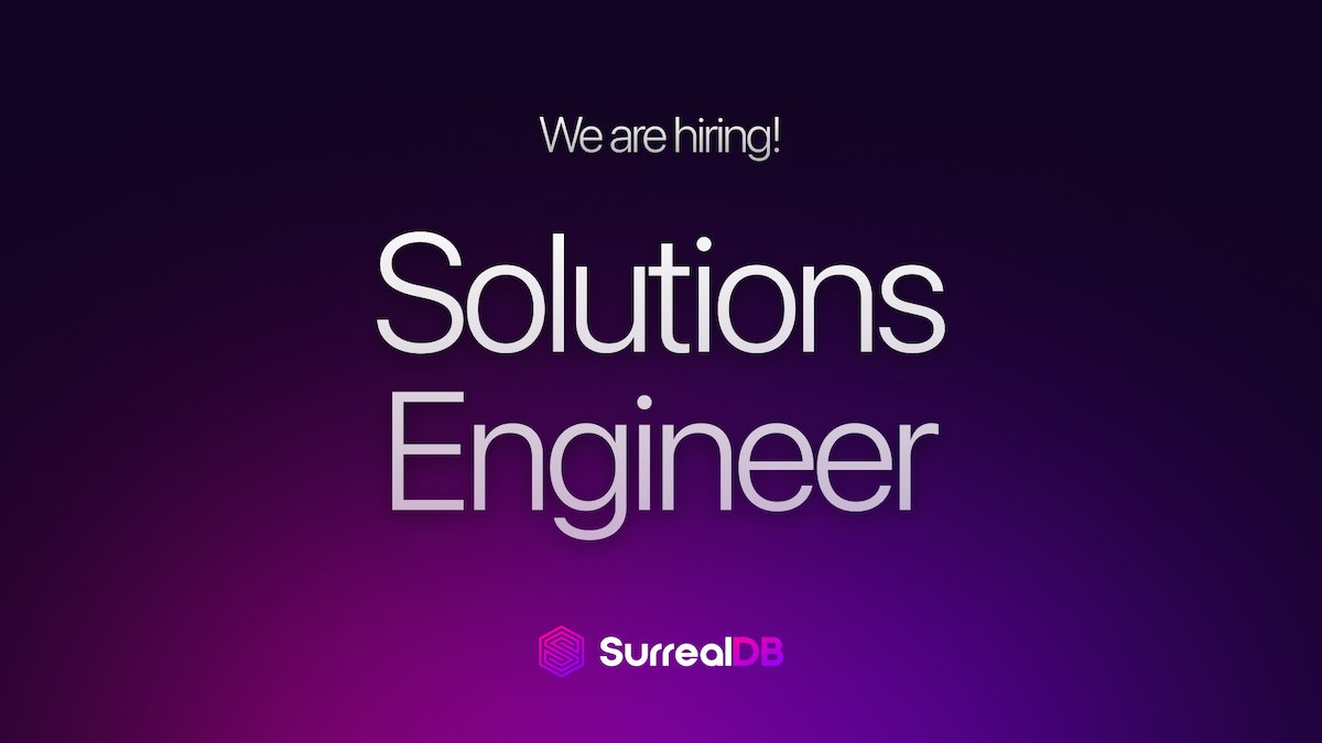 We’re looking for a UK-based Solutions Engineer. If you're a great listener, strong communicator, and can tackle complex technical challenges to drive outcomes for our customers, this role is for you! The role requires database experience and the application of ML in transforming