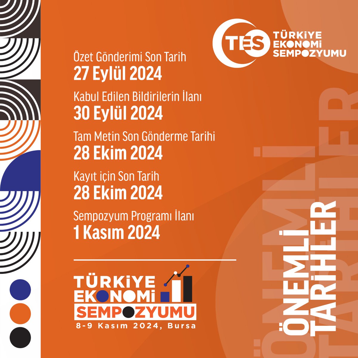 TÜRKİYE EKONOMİ SEMPOZYUMU (#TES2024)

“Yapısal Dönüşüm ve Yeni Sanayileşme Politikası” ana teması ile Bursa Uludağ Üniversitesi ev sahipliğinde 8-9 Kasım 2024 tarihlerinde gerçekleştirilecektir. 

Davrtlisiniz. #TES2024