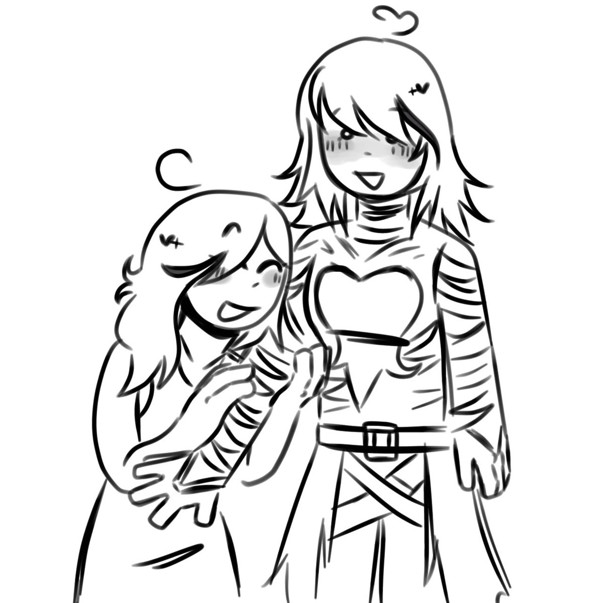 ChaoticYuki_'s tweet photo. Short GF and Tall GF ๐๐
#kingdomhearts #kh #khnamine #khriku #replinami https://t.co/daNZJ9IeCm