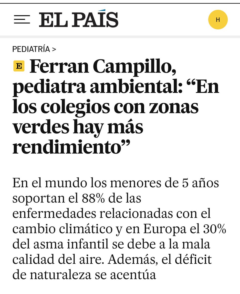 Entrevista imprescindible - la lluita contra el canvi climàtic també és una qüestió de salut i de classe. Els més vulnerables i que menys hi contribueixen, son els que més en pateixen les conseqüències 👇🏾

elpais.com/clima-y-medio-…