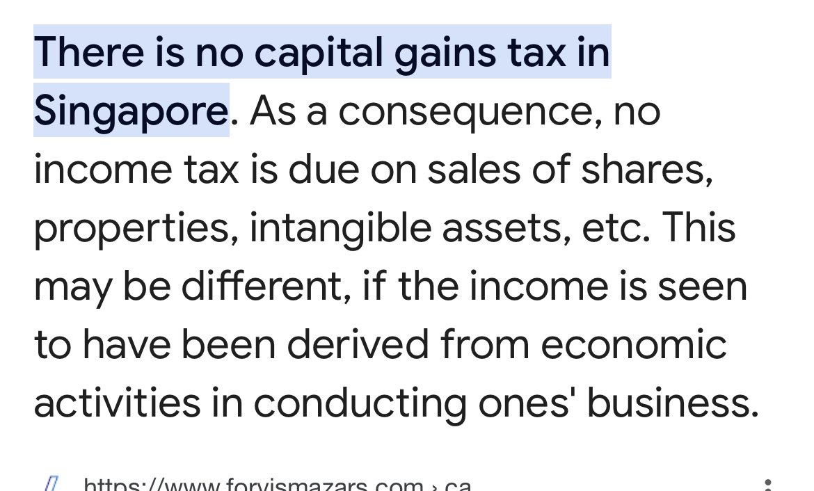 Ok , so remove Capital gains tax immediately because there is no capital  gains tax in Singapore. The standard GST rate in Singapore is also 7%. But  your government is just doing
