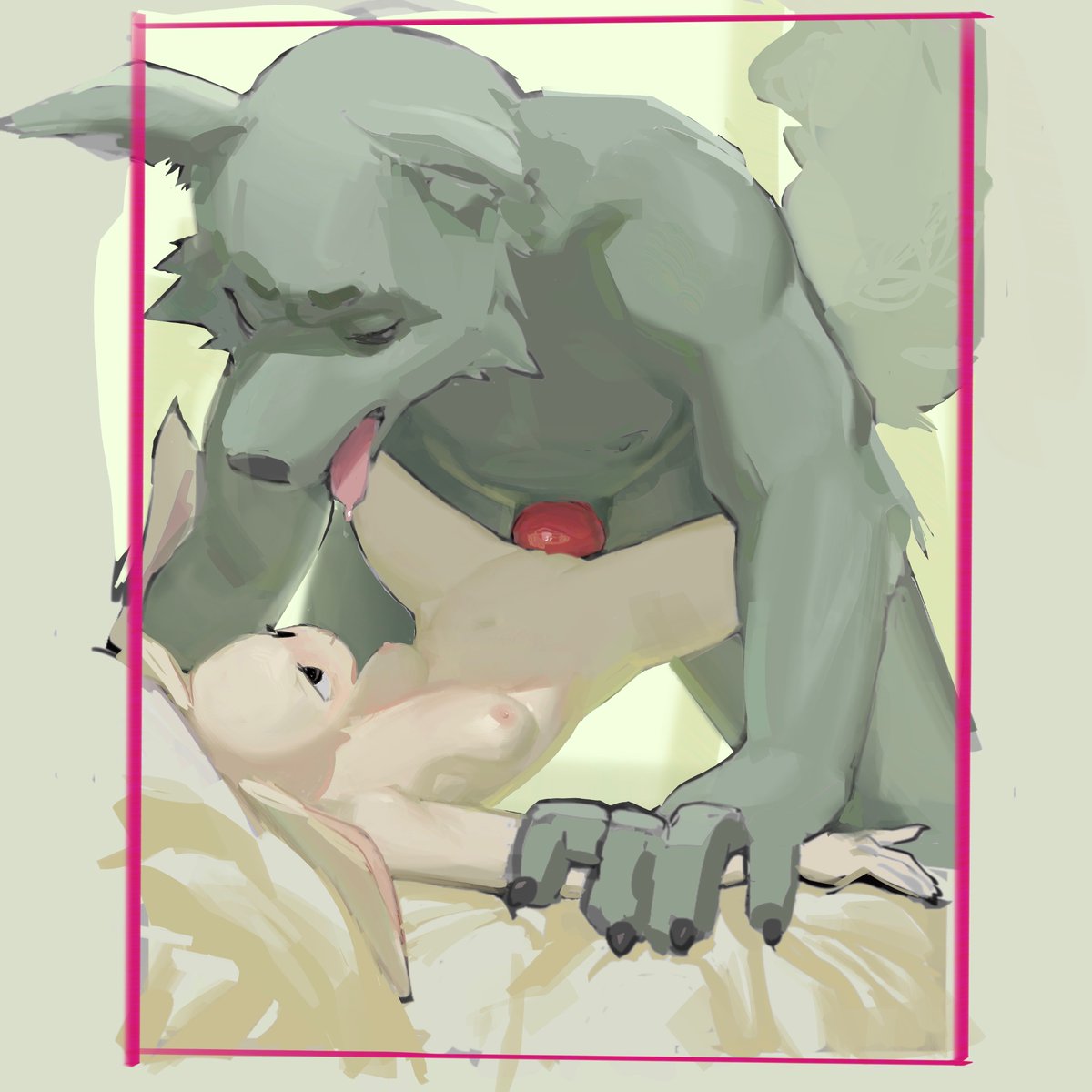 Some more legoshi and haru. legoshis design isn‘t accurate, won‘t go back to this tho, it‘s pretty old.