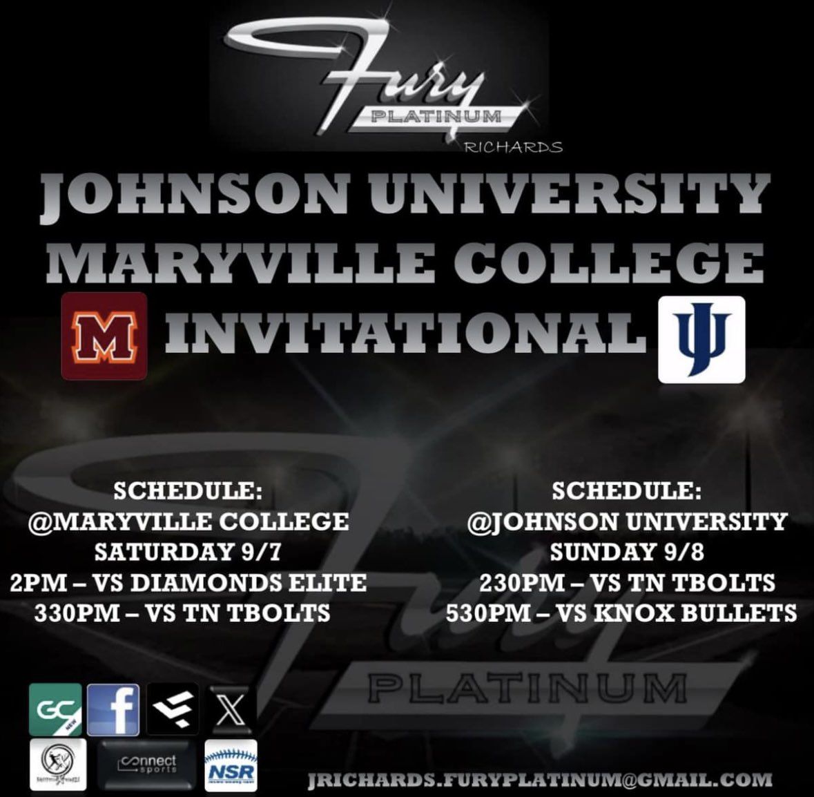 Ella Lisenbee (@ella_lisenbee) on Twitter photo Excited to play this weekend!! <a href="/TNFuryRichards/">TN Fury Platinum Richards</a> <a href="/JURoyalsSB/">Johnson University Softball</a> <a href="/MCScotsSB/">Maryville College Softball</a> <a href="/Trav_Hill33/">Travis Hill</a> @kareburnette <a href="/LRSoftball/">Lenoir-Rhyne Softball</a> <a href="/HollarShena/">Shena Hollar</a> <a href="/RoaneStSoftball/">Roane State Softball</a> <a href="/WSCCsoftball/">WaltersStSoftball</a> <a href="/Patriots_UC_SB/">UC Patriots SB</a> <a href="/BaileyDillender/">Bailey Dillender</a> Excited to play this weekend!! <a href="/TNFuryRichards/">TN Fury Platinum Richards</a> <a href="/JURoyalsSB/">Johnson University Softball</a> <a href="/MCScotsSB/">Maryville College Softball</a> <a href="/Trav_Hill33/">Travis Hill</a> @kareburnette <a href="/LRSoftball/">Lenoir-Rhyne Softball</a> <a href="/HollarShena/">Shena Hollar</a> <a href="/RoaneStSoftball/">Roane State Softball</a> <a href="/WSCCsoftball/">WaltersStSoftball</a> <a href="/Patriots_UC_SB/">UC Patriots SB</a> <a href="/BaileyDillender/">Bailey Dillender</a>