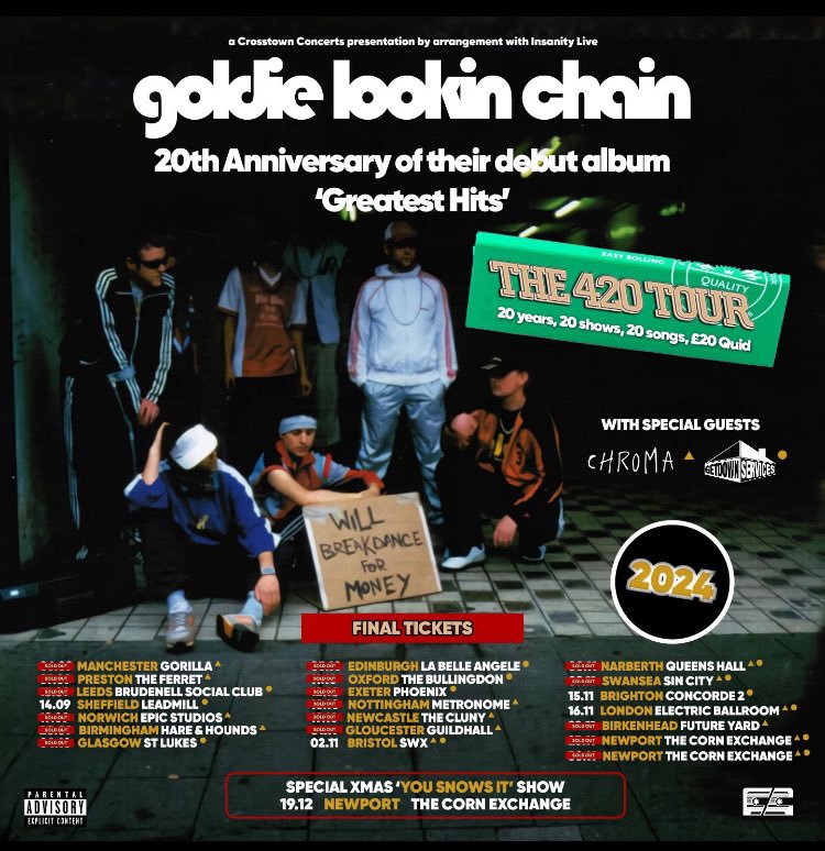 Back on the road again to celebrate 20th anniversary. Knowsit 😎👌