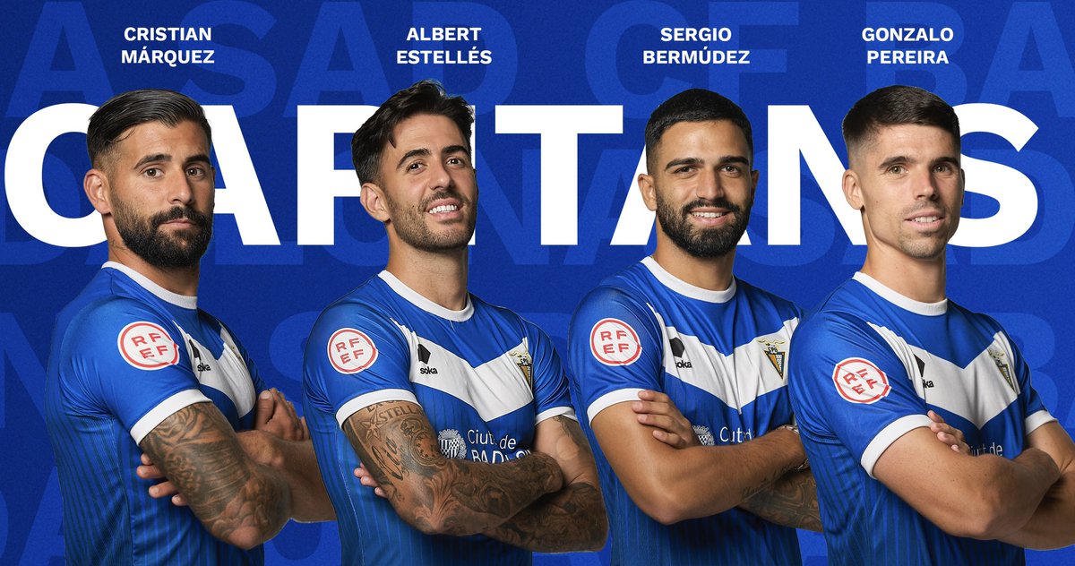 Els nostres 𝑪𝑨𝑷𝑰𝑻𝑨𝑵𝑺 ©💙

Cristian Márquez <a href="/cris_marquez2/">cristian marquez</a> 
Albert Estellés <a href="/Estelles_13/">Albert Estelles</a> 
Sergio Bermúdez <a href="/sergiberm/">Sergio Bermudez</a> 
Gonzalo Pereira <a href="/gonzalopereira/">gonzalo pereira</a> 

#CiutatDeBadalona