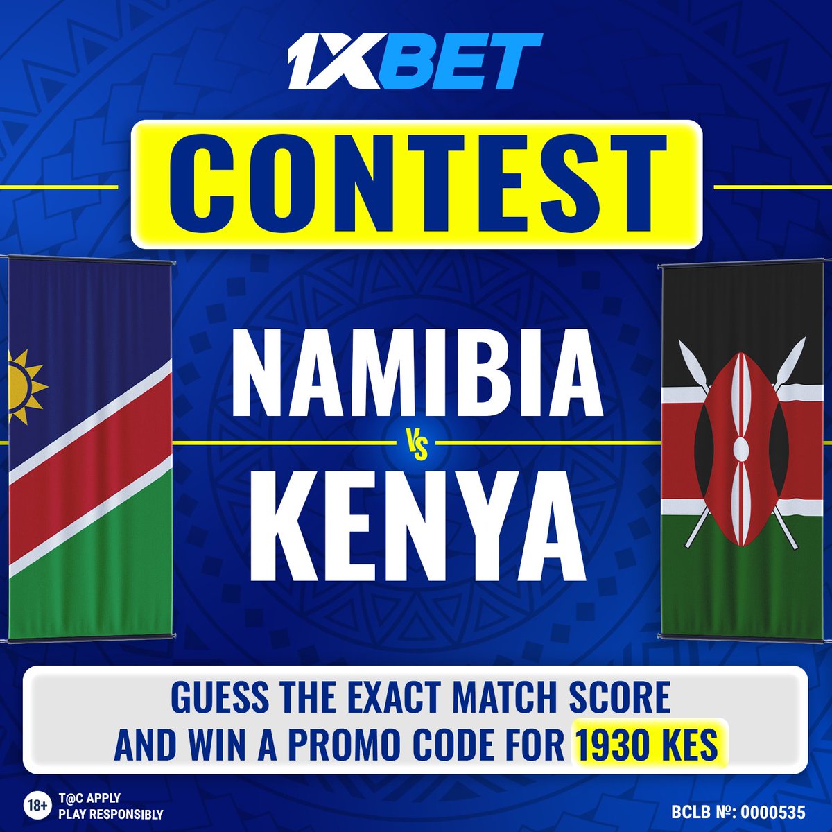 1xbetkenya_'s tweet image. 💰Guess the correct score and win 1930 KES ! 💰

How to enter:
🔹 Follow 1xBet
🔹 Like this post
🔹 Comment your 1xBet ID &amp;amp; match score

🎁 5 winners will announcе on Sept 12!
🔥 Good luck!

#FootballSeason2024 #Afcon2024 #1xBetContest #1xBetGiveaway