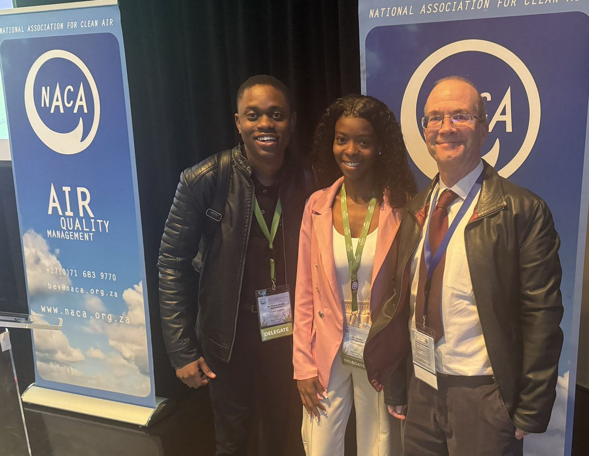 Thank you to <a href="/Eskom_SA/">Eskom Hld SOC Ltd</a> for sponsoring two <a href="/ULvarsity/">University of Limpopo</a> students, Karabo Makgaretse and Pfano Makhokha, to attend the NACA 2024 Conference. These sponsorships form an important part of building capacity among young emerging researchers. #Naca24