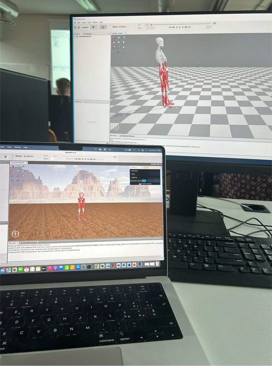Yesterday, the 1st SIAMOC Musculoskeletal Modeling Workshop took place in Padova. Huge thanks to the @BiomovL for hosting us!

<a href="/Siamoc2/">SIAMOC</a> 
@ZSawacha