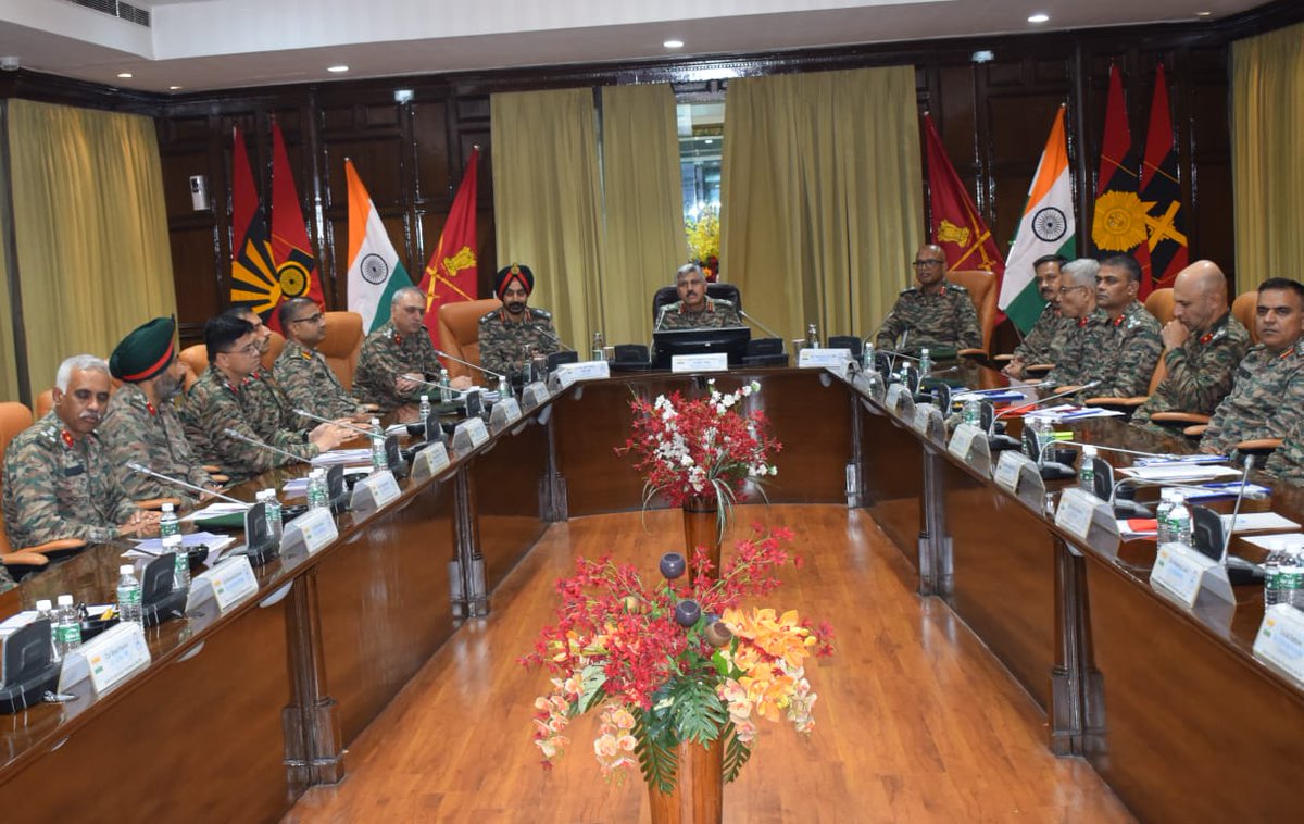 adgpi's tweet image. The Sixth Workshop for field commanders in Ideation from Strategic to Tactical domain was conducted from 03-06 September 2024 at Manekshaw Centre, #NewDelhi. The four-day workshop was aimed at empowering tactical and operational level commanders to deal with emerging operational…