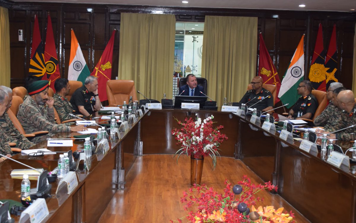 adgpi's tweet image. The Sixth Workshop for field commanders in Ideation from Strategic to Tactical domain was conducted from 03-06 September 2024 at Manekshaw Centre, #NewDelhi. The four-day workshop was aimed at empowering tactical and operational level commanders to deal with emerging operational…