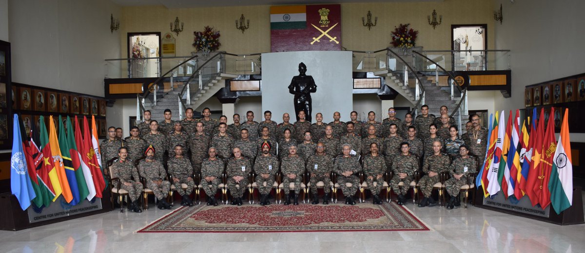 adgpi's tweet image. The Sixth Workshop for field commanders in Ideation from Strategic to Tactical domain was conducted from 03-06 September 2024 at Manekshaw Centre, #NewDelhi. The four-day workshop was aimed at empowering tactical and operational level commanders to deal with emerging operational…