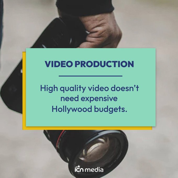 High-quality video doesn’t need expensive Hollywood budgets.

Maximise ROI while keeping things simple with ICN’s production team &amp; drone capture all angles, b-roll &amp; clean audio, which we edit into an efficient &amp; high-quality end-product video.

#video #videoproduction