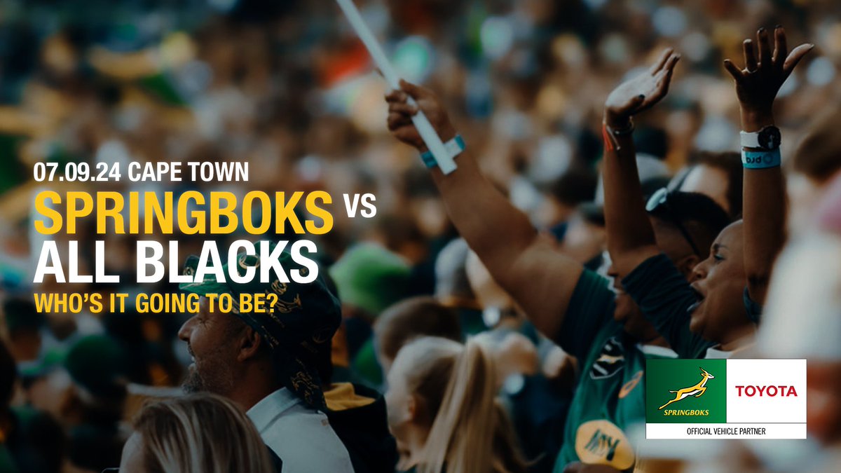 One down – one big battle to go against the All Blacks this coming weekend in Cape Town. Who do you think will come out tops? 

Comment with your score predictions.

#TOYOTAxSPRINGBOKS #LegendaryToughness #LegendaryGeesOfTheBoks
