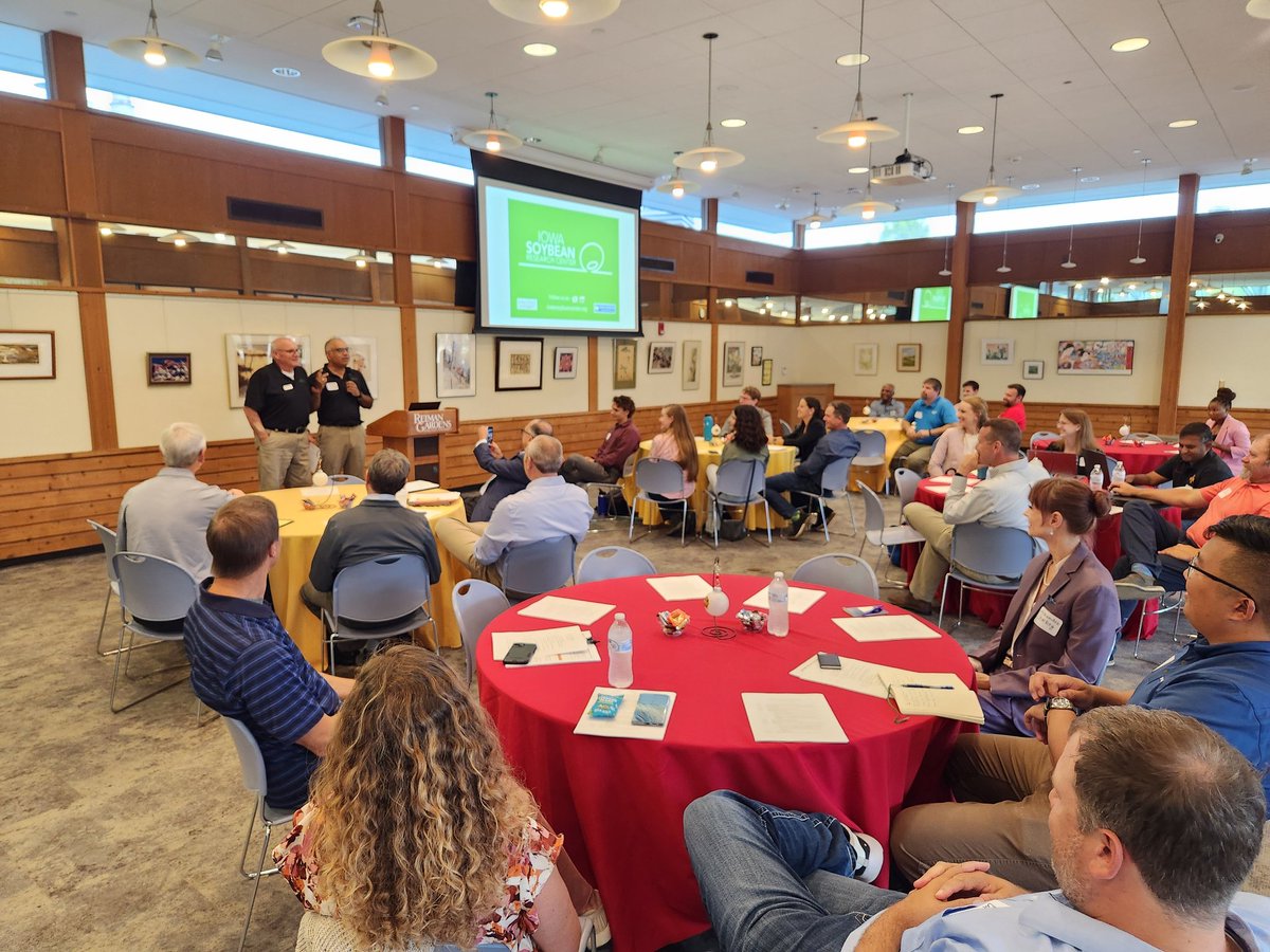 Great turnout for ISRC’s research day yesterday! Thank you to all the ISU graduate students, research staff, faculty, industry partners &amp; farmers who participated.