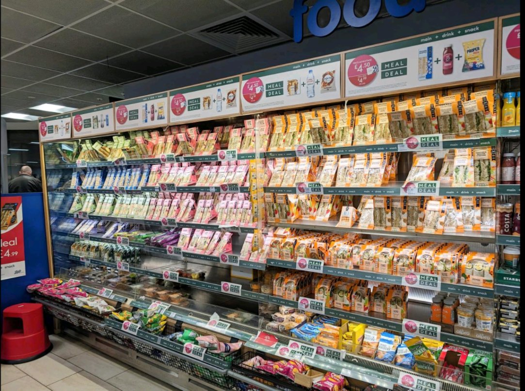 It's #ColourBlindAwarenessDay today and here's a great example of colour supposedly being used to make shopping easier (clue to CVD peeps the colour indicates the protein!) - a visible icon or a chicken, fish etc would really help out here!  #CX #design #packaging #shopper