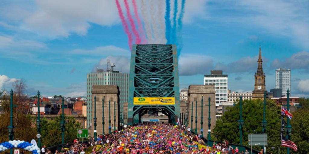 NCLalumni's tweet photo. Good luck to Team Newcastle and all #nclalumni taking part in the Great North Run this weekend! Tag us in your pics so we can cheer you on virtually 🤳 and make sure to include a stroll around campus as part of your warm up on the way to the start line! 🏃🏅 #gnr2024 https://t.co/Imrv9spY0R