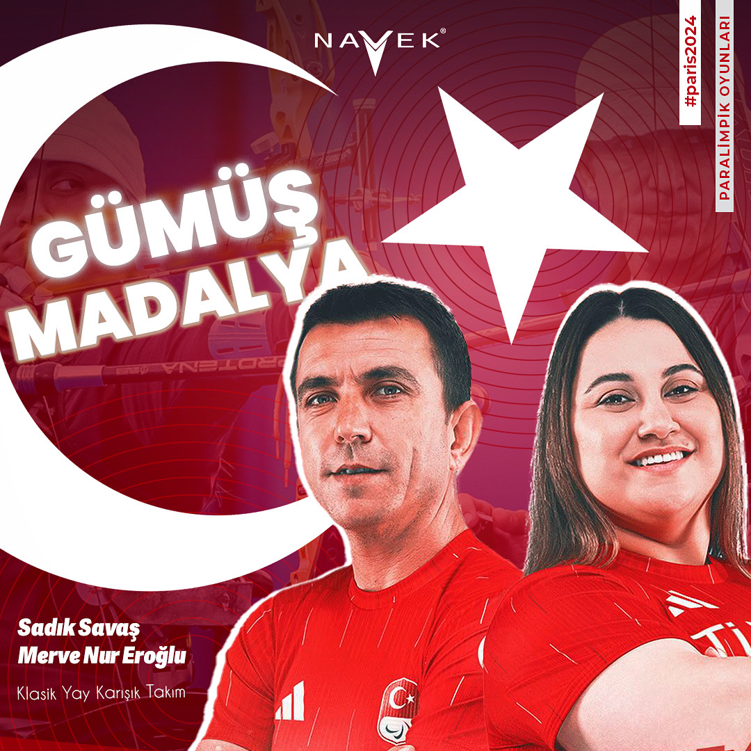Paralimpik İkinciği!🥈🇹🇷

2024 Paris Paralimpik Oyunlarında Merve Nur EROĞLU ve Sadık SAVAŞ’tan oluşan Klasik Yay Karışık Takımımız finalde İtalya’ya 6-2’lik skor ile geçilerek 2024 Paris Paralimpik Oyunlarında Gümüş Madalyanın sahibi olmuşlardır! 🏹
Tebrikler Takım👏🏻👏🏻